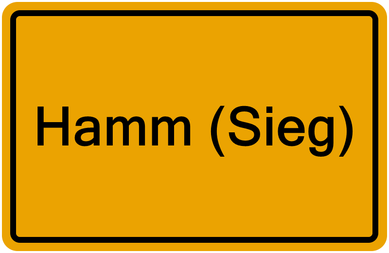 Handelsregisterauszug Hamm (Sieg)